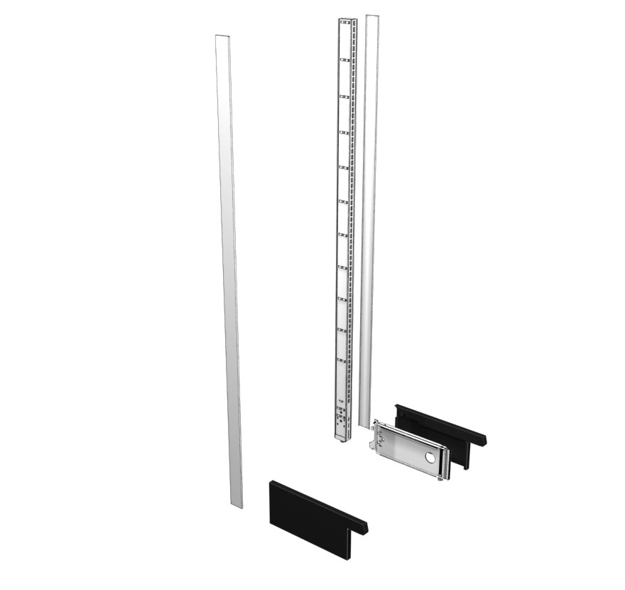 Lozier Gondola Shelving Wall End