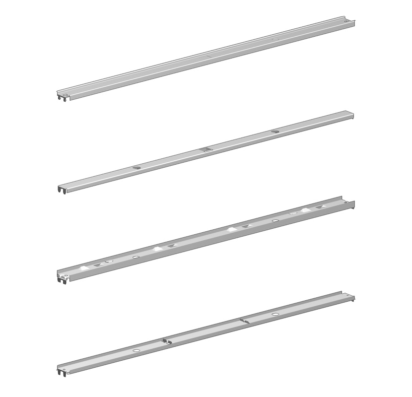 Hardboard Back Rails