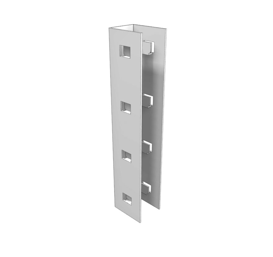 Industrial Shelving S-Series Uprite Connector Lozier