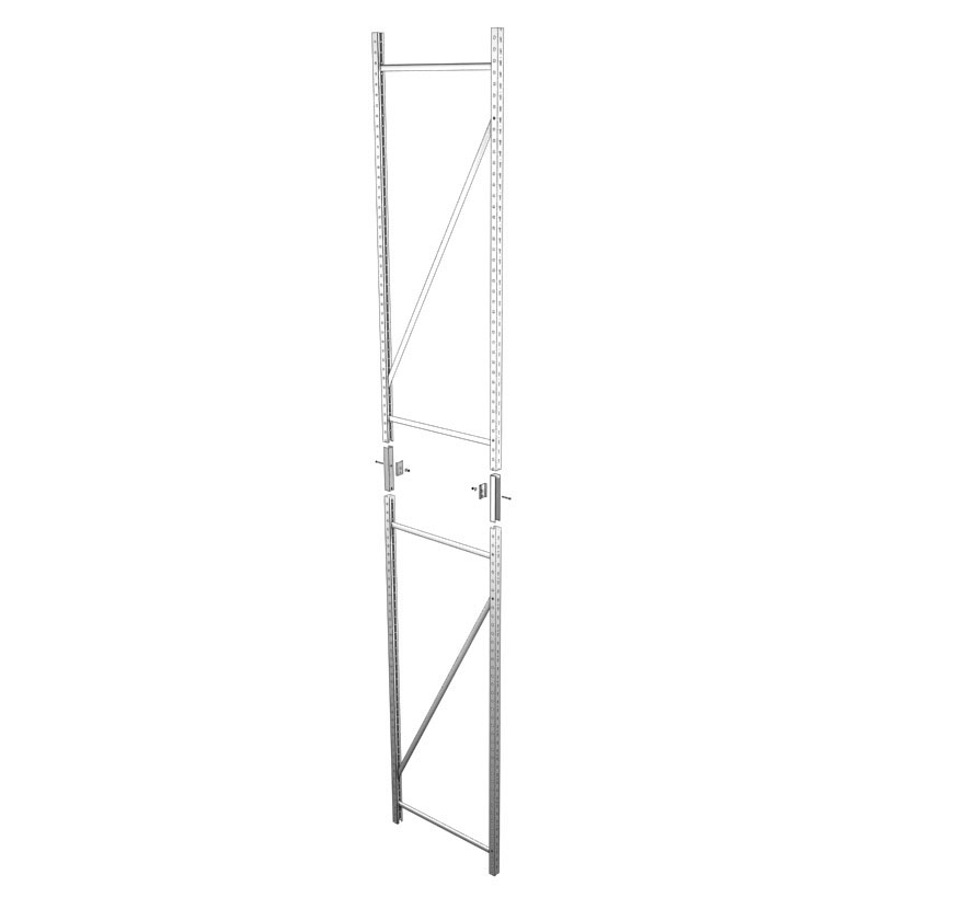 Industrial Shelving Widespan Two Piece Uprite Lozier