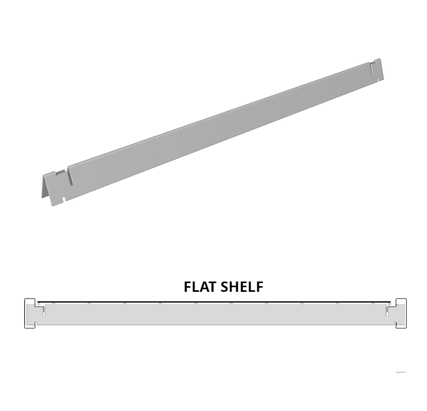 Oil Rack Flat Shelf Support