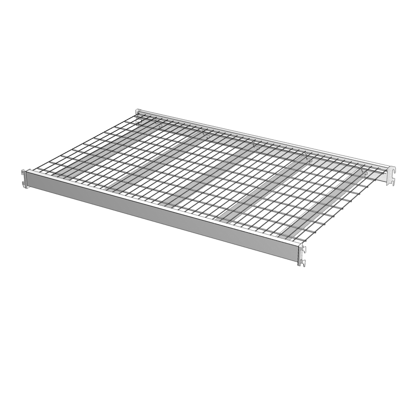 Oil Rack Gravity Shelf Assembly - Flat - Assembled