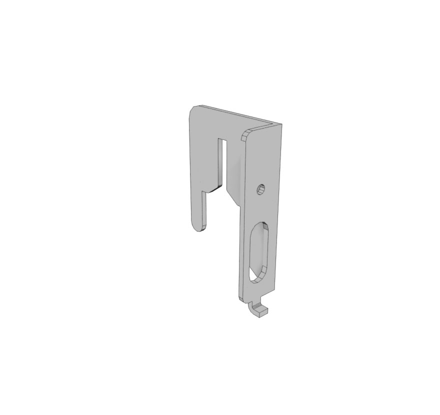 Retail Shelving Accessories Extended Pegboard Bracket Lozier