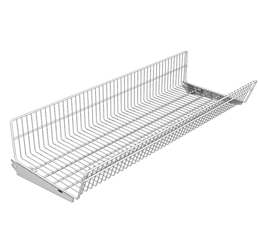 Retail Shelving Continuous-Wire-Basket Lozier