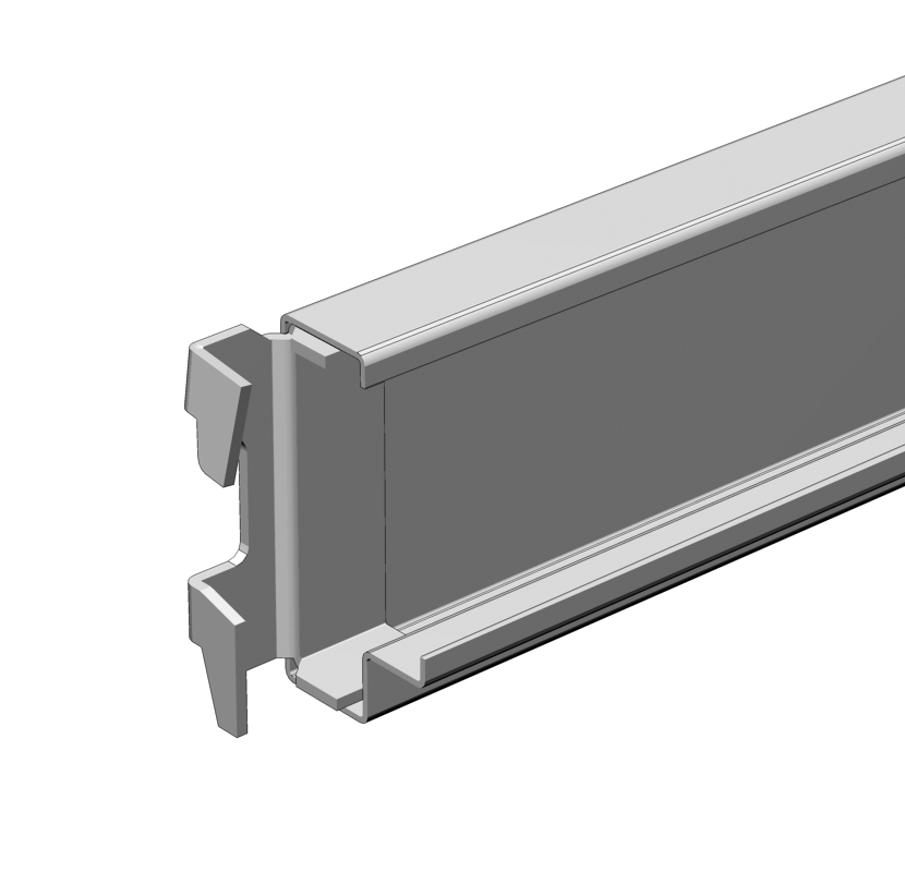 Widespan Gravity Flow Inverted Beam - Detail