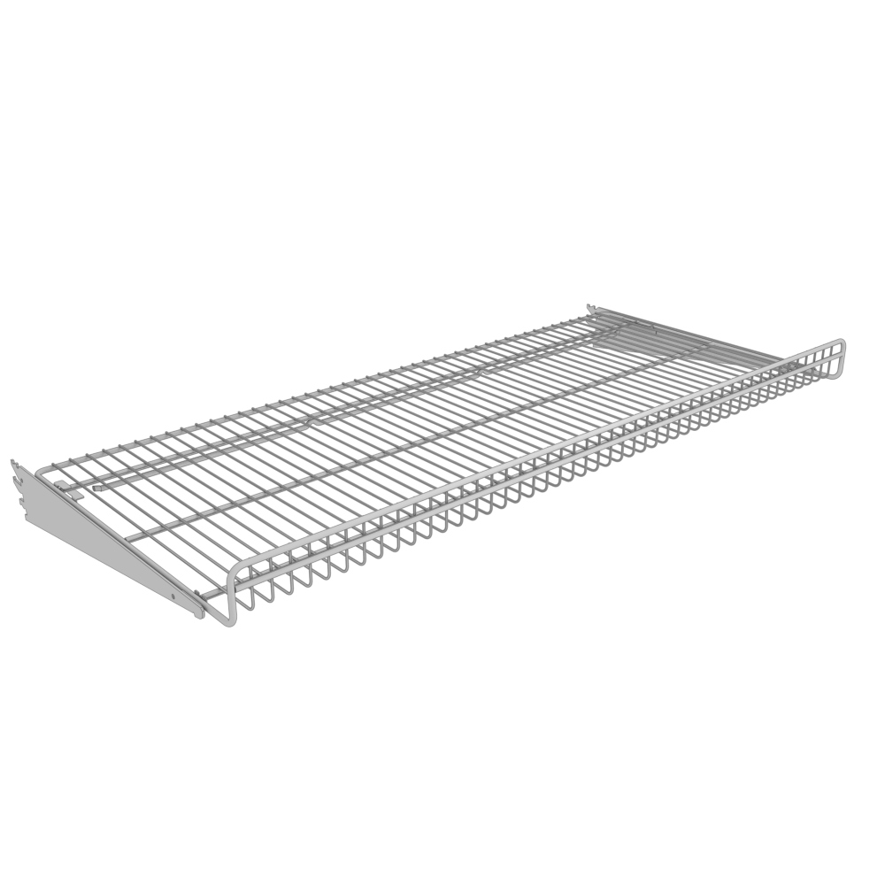 Reversible Wire Shelf Assembly